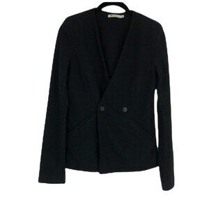 T Alexander Wang black double button  blazer XS